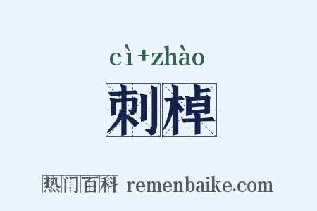 刺棹是什么意思的图片